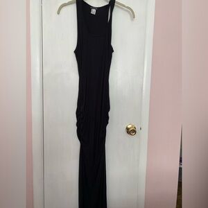 VENUS Black Sleeveless Bodycon Maxi Dress